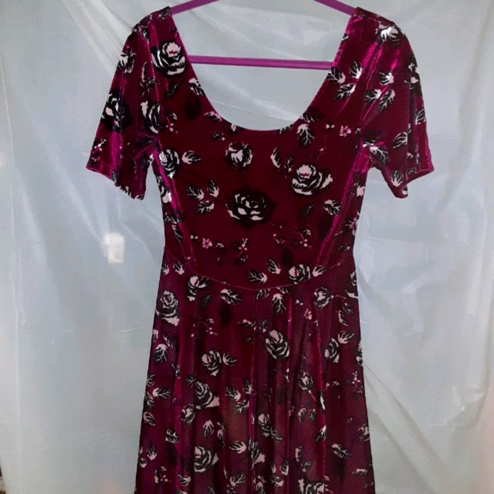 Skater dress size l Deep Purple gently worn